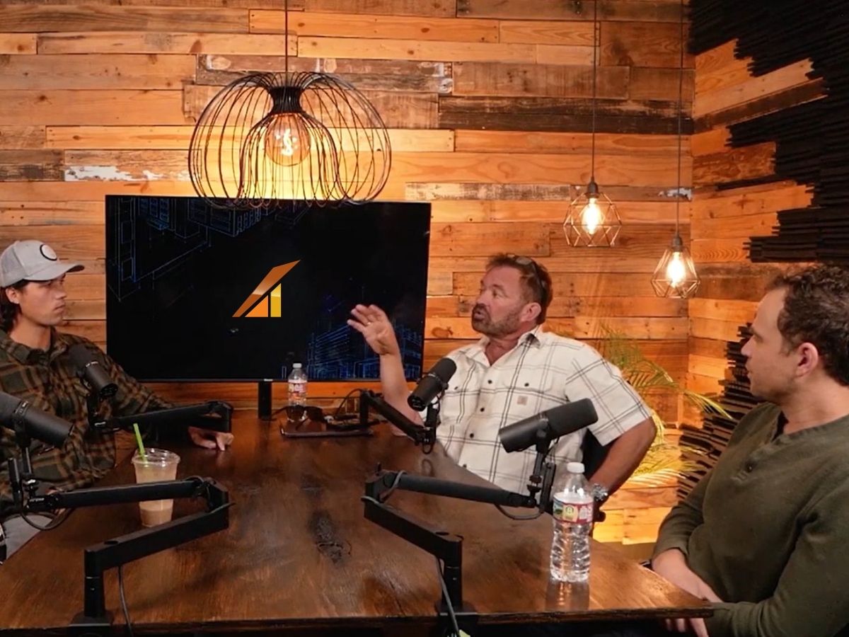 Podcast recording of the Level Up community