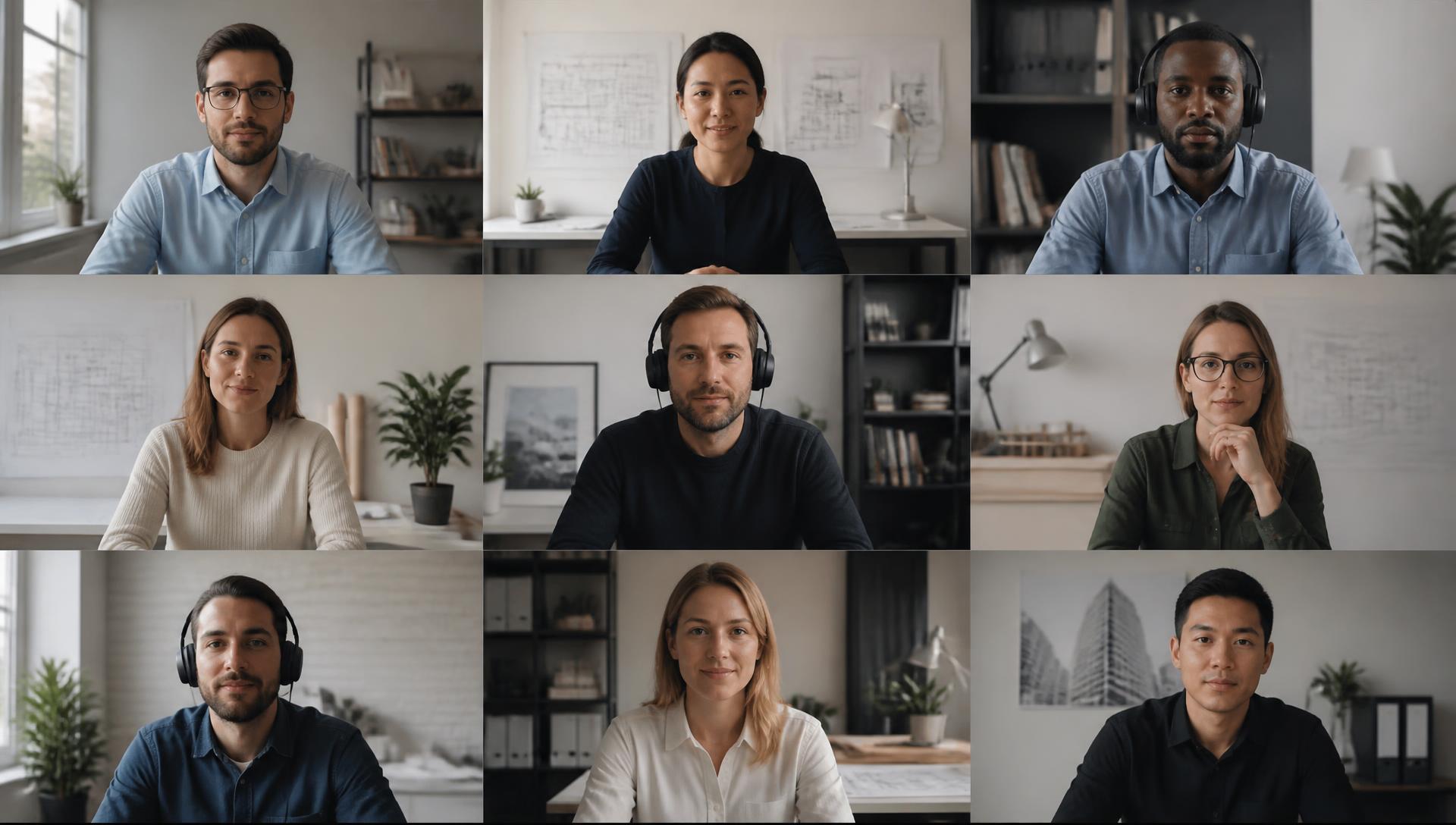 Engineers meeting in a live community call